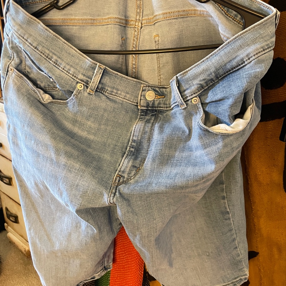 Light Blue Jean Shorts